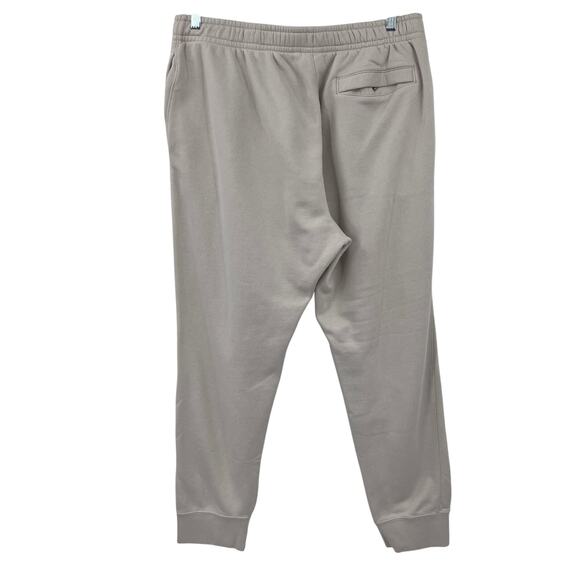Nike Bone White Pockets Drawstring Sportswear Club Fleece Jogger Sweatpants - Picture 3 of 10